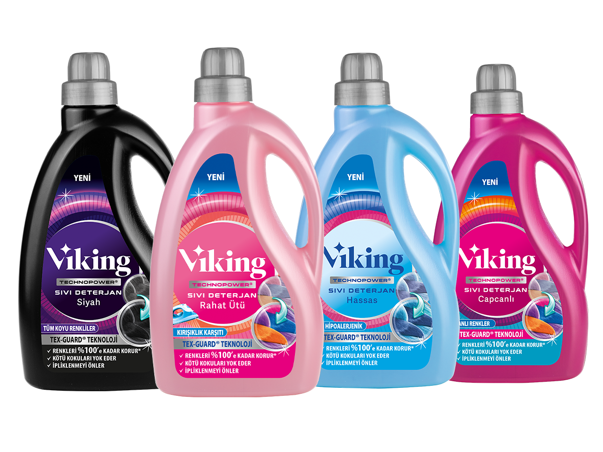 Viking Temizlik Tex-Guard® Sıvı Çamaşır Deterjanları